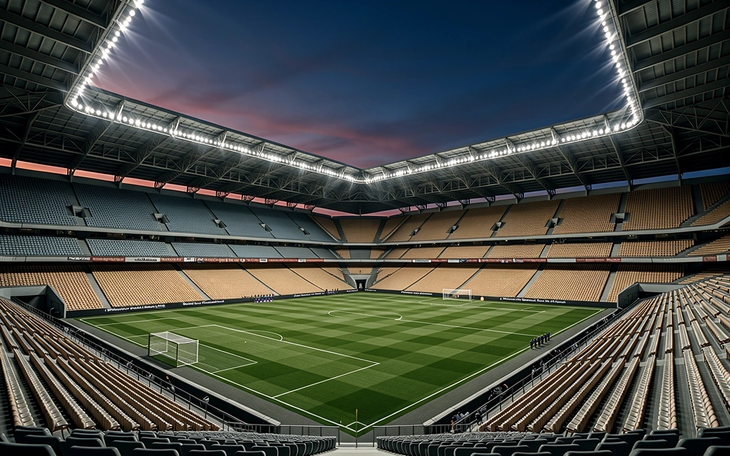 Stade de sport moderne